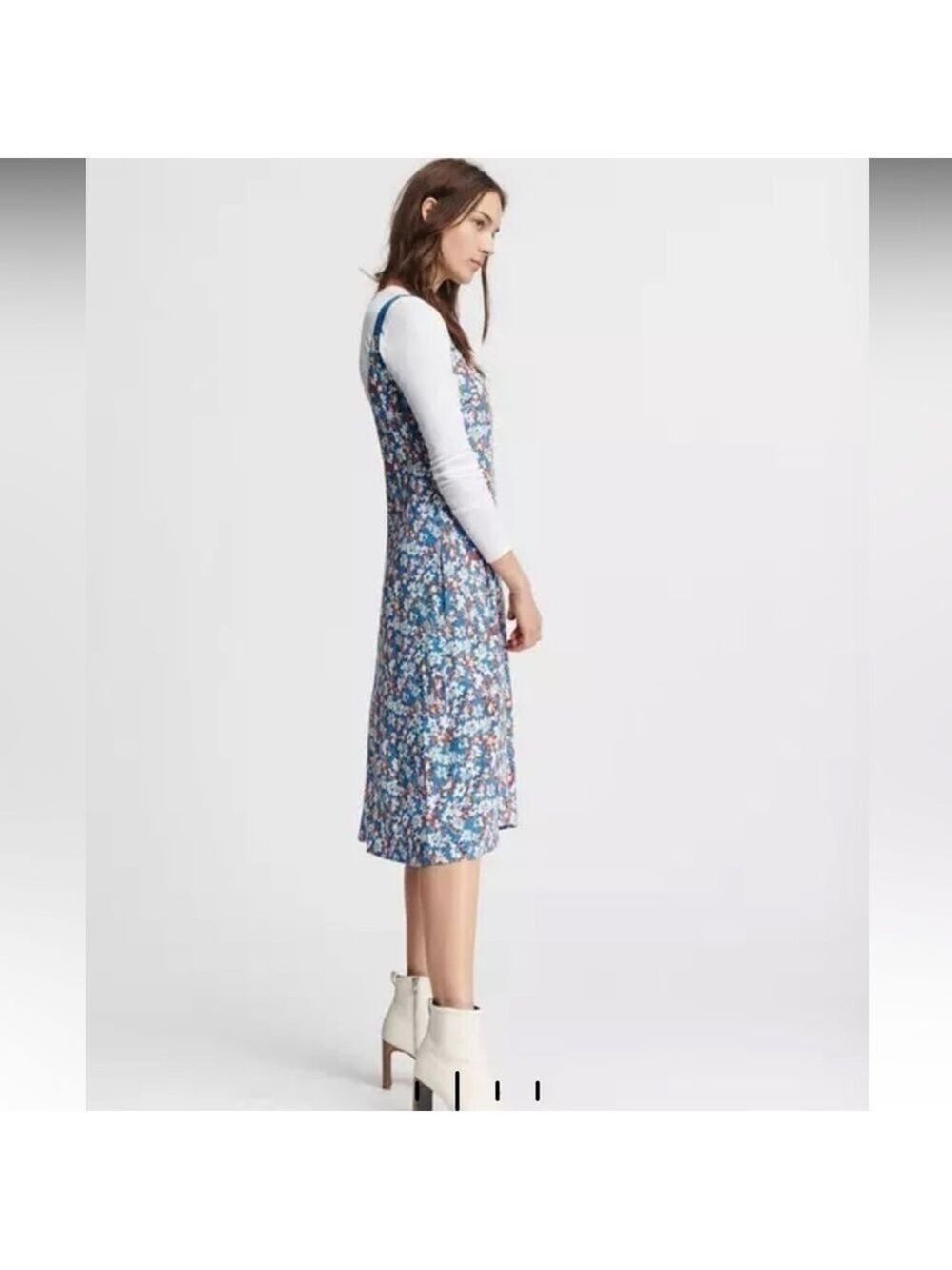Rag & Bone Estelle Dress Floral Small - Picture 4 of 9